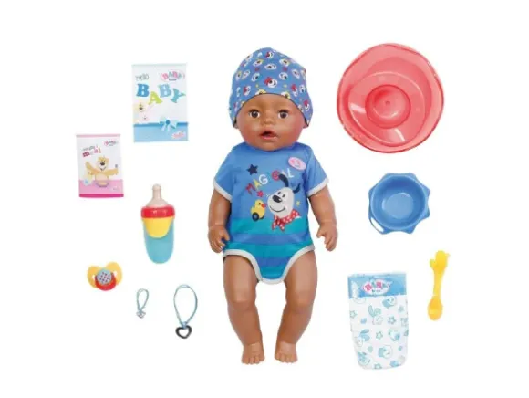 BABY Born Magic Ruskeasilmäinen Poikanukke, 43 cm