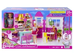 Barbie Restaurant Nukke leikkisetti
