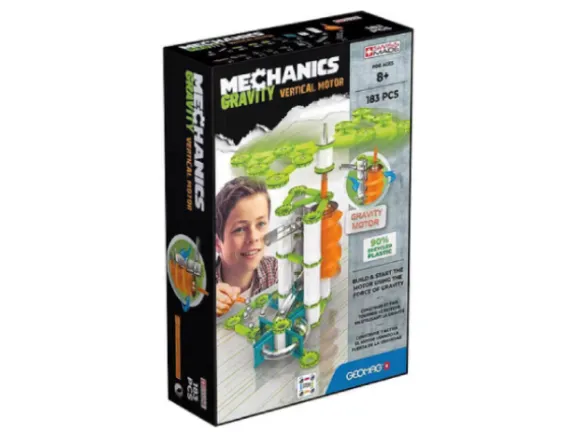 Geomag Mechanics Gravity Vertical Motor Magneettirakennussarja 183 osaa