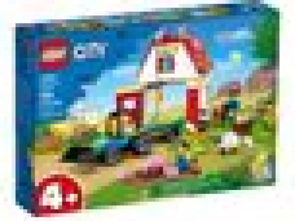 LEGO City 60346 Ulkorakennus ja maatilan eläimet