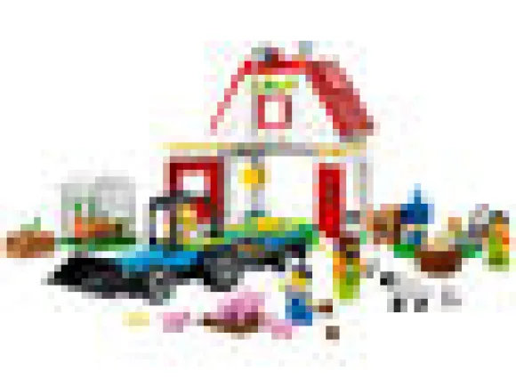 LEGO City 60346 Ulkorakennus ja maatilan eläimet