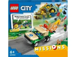LEGO City 60353 Villiel&auml;inten pelastusteht&auml;v&auml;