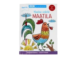 Oppi&ilo Maalaa vedell&auml; Maatila -puuhakirja
