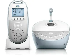 Philips Avent Dect Itkuh&auml;lytin t&auml;htitaivasprojektorilla ja MP3-soittimella