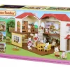 Sylvanian Families Kaupunkitalo valoilla