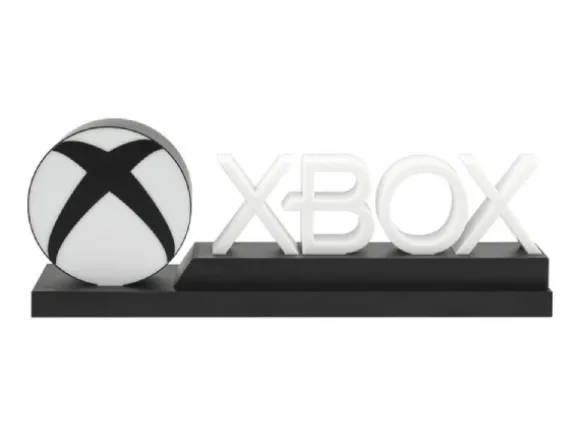 Xbox Logolamppu tekstillä